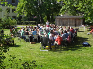 Ebenfalls einmal im Jahr: das große Sommerfrühstück - Copyright des Fotos: Kerstin Wittmeier-Fröhlich